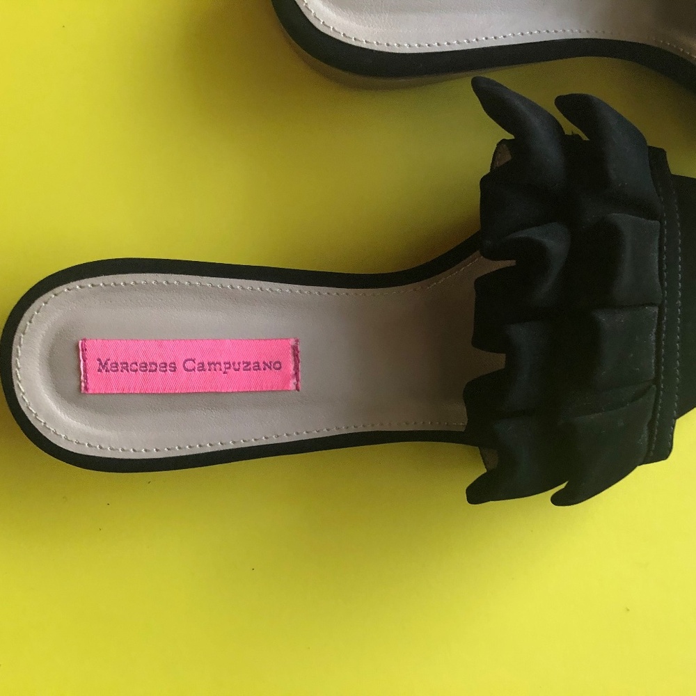 Woman flat sandals size 8 made in Colombia - Picture 3 of 10